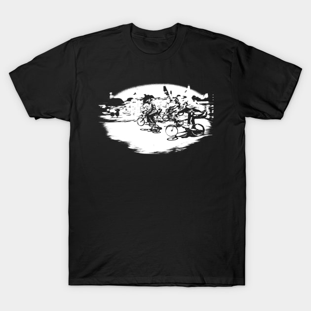 BMX T-Shirt by rickylabellevie